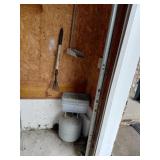 Empty Propane Tank with Accessories