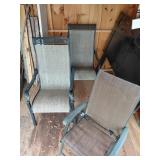 3 Outdoor Chairs