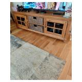 Rectangular Wooden TV Stand