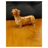 Porcelain Dachshund Figurine