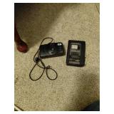 Aiwa Tape Player & Film Camera Set