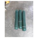 Green Plastic Mesh Fencing Rolls