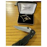 Pronto Uomo Necklace and Folding Knife