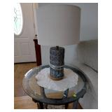 Textured Ceramic Table Lamp