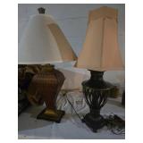 Two 31in Table Lamps