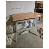Workbench With Metal Frame