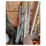 Wooden and Metal Stakes