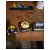 Three Stanley Tape Measures