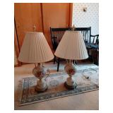 Hand-Painted Table Lamps