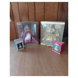 Holiday Barbie Dolls and Ornaments