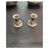 Weighted Sterling Candlesticks