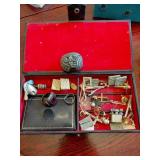 Black Jewelry Box with Accessories