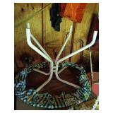 White Metal Patio Table Frame