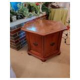 Ethan Allen Hexagonal Side Table
