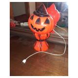 Halloween-Themed Plastic Blow Mold Lamp