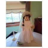 Bride Doll with White Veil