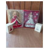2007 and 2008 Holiday Barbie Sets