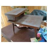 Mid-Century Wooden like Side Table
