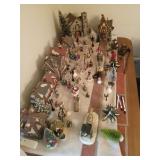 Christmas Village Figurines Set