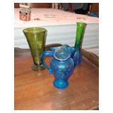Colored Glass Vessels
