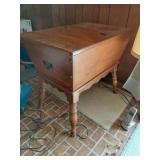 Ethan Allen Wood Side Table