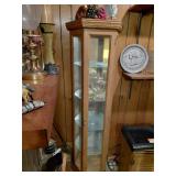6ft Wooden Curio Display Cabinet
