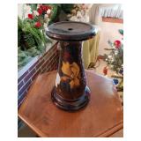 Hand-Painted Ceramic Pedestal Planter