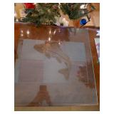Etched Glass Panel With Fish