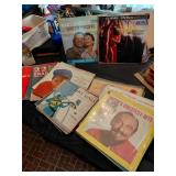 Vinyl Records and Sheet Music