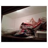 Contents of Shelf With Textiles