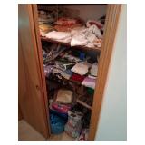 Contents of closet