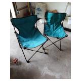 Teal Folding Chairs