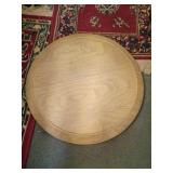 Wooden Lazy Susan with Green Base