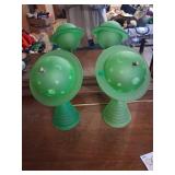 Green Glass Lamps