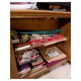 Cabinet With Books and Games