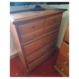 Wooden Dresser with Four Drawers