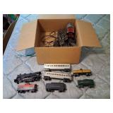 Boxed Model Train Set with Accessories