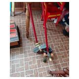 Hand-Painted Wooden Push Toys
