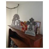 Decorative Nativity and Cross Set
