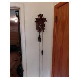 Hand-Carved Wooden Cuckoo Clock