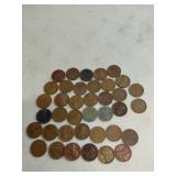 Indian Head and Wheat Cents Lot