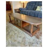 Wooden Coffee Table With Storage