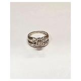 White Gold Diamond Ring Set