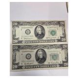 Series 1950 $20 Federal Reserve Notes