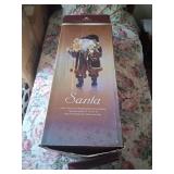 Fabric Santa with Weighted Boots
