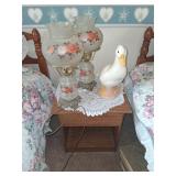 Floral Glass Lamps