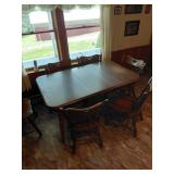 58x36in Dining Table with Leaf