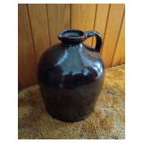 Brown Ceramic Jug with Handle