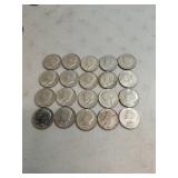 Roll of 1964 Kennedy Silver Halves