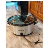 Euro-Pro Stainless Steel Crockpot